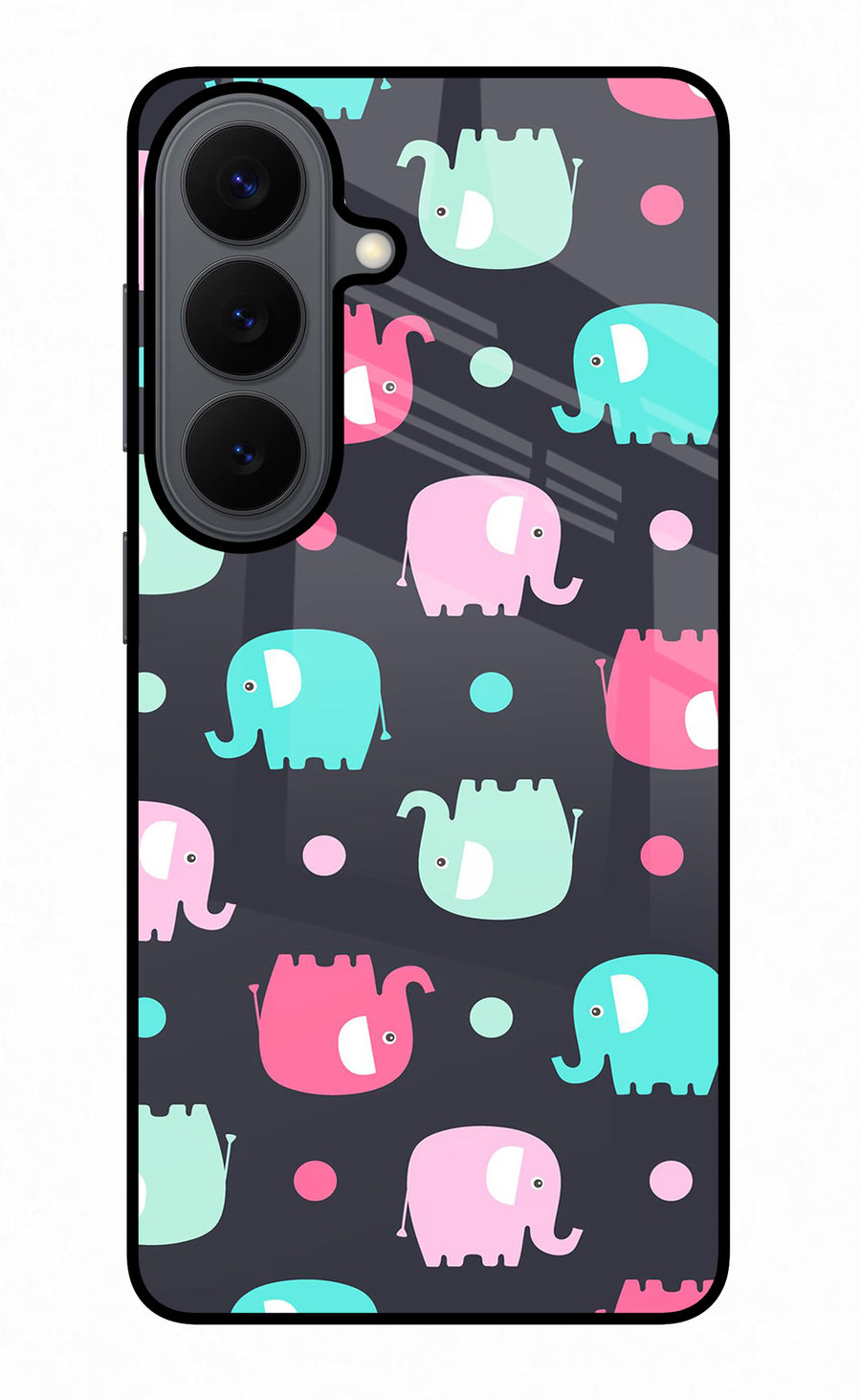 Elephants Samsung S26 Back Cover, Metal case
