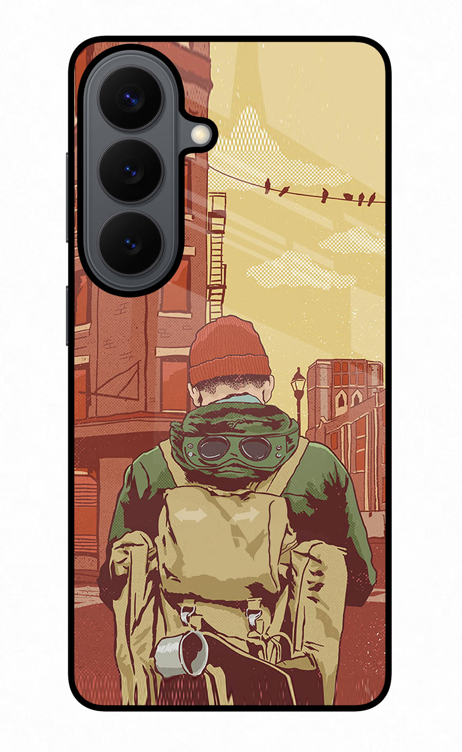Adventurous Samsung S26 Back Cover, Metal case