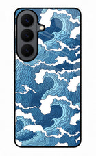 Blue Waves Samsung S26 Metal Case Back Cover by Casekaro