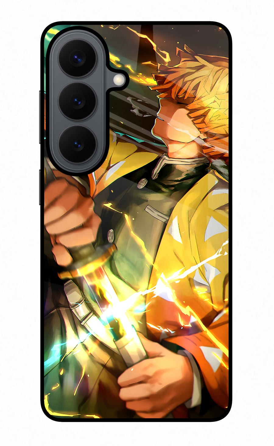 Demon Slayer Samsung S26 Back Cover, Metal case