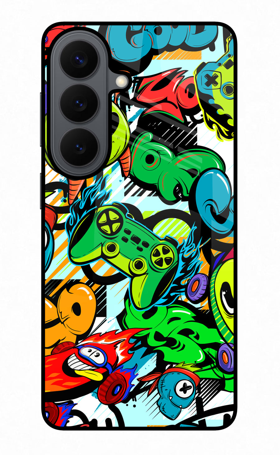 Game Doodle Samsung S26 Back Cover, Metal case