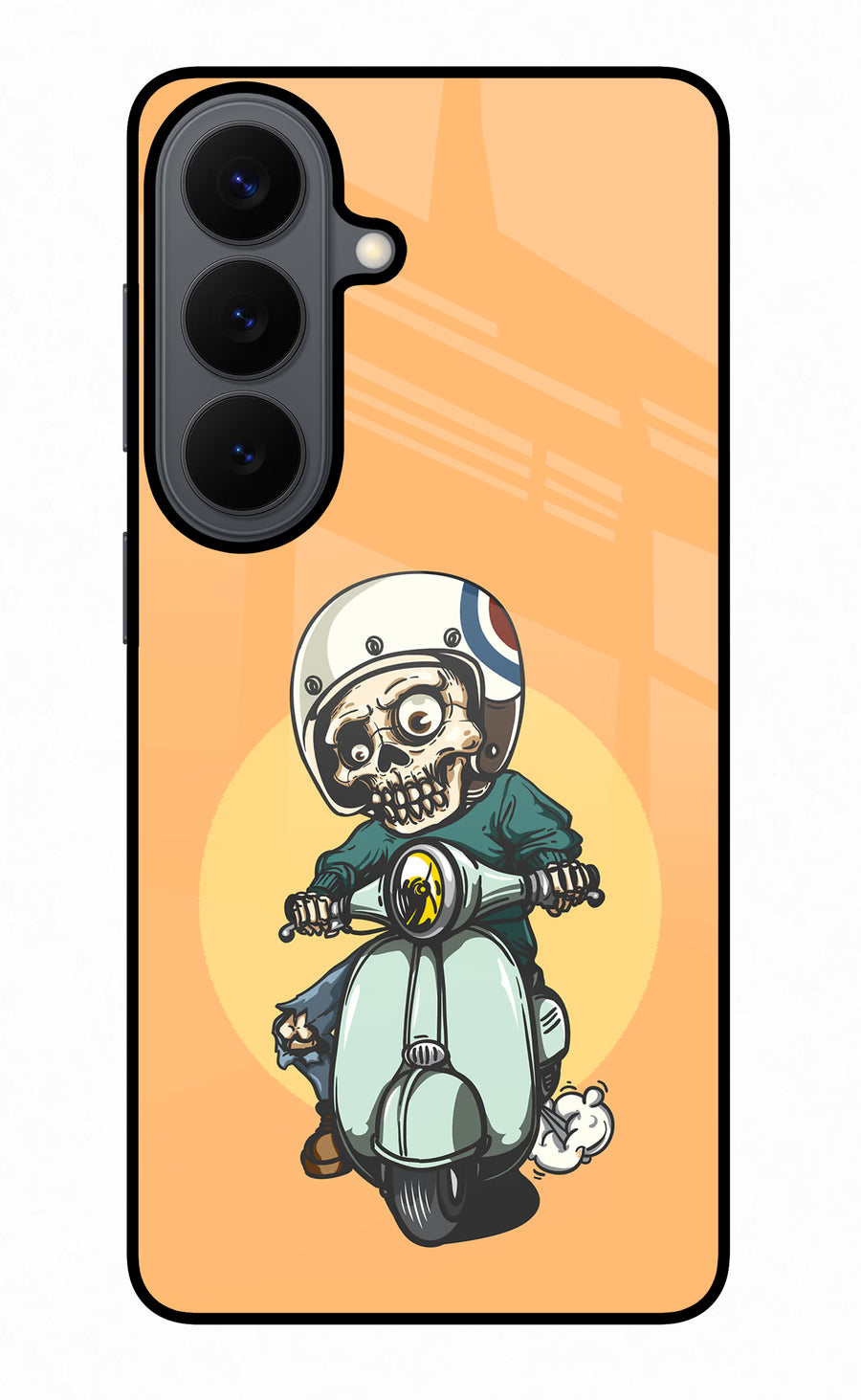 Undead Biker Samsung S26 Back Cover, Metal case