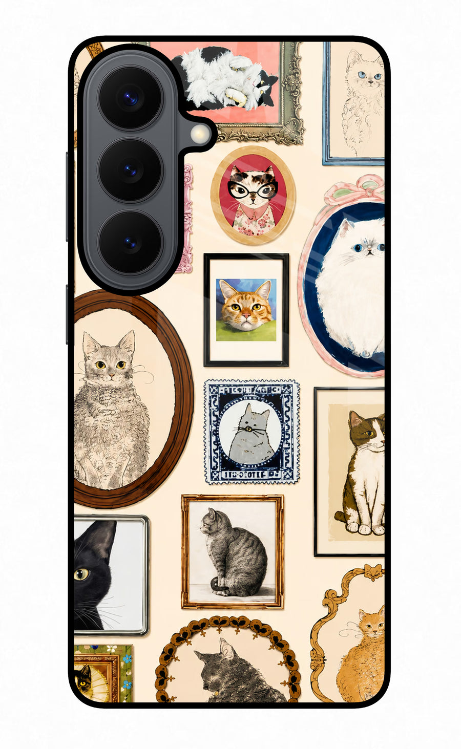Mirror Cats Samsung S26 Back Cover, Metal case