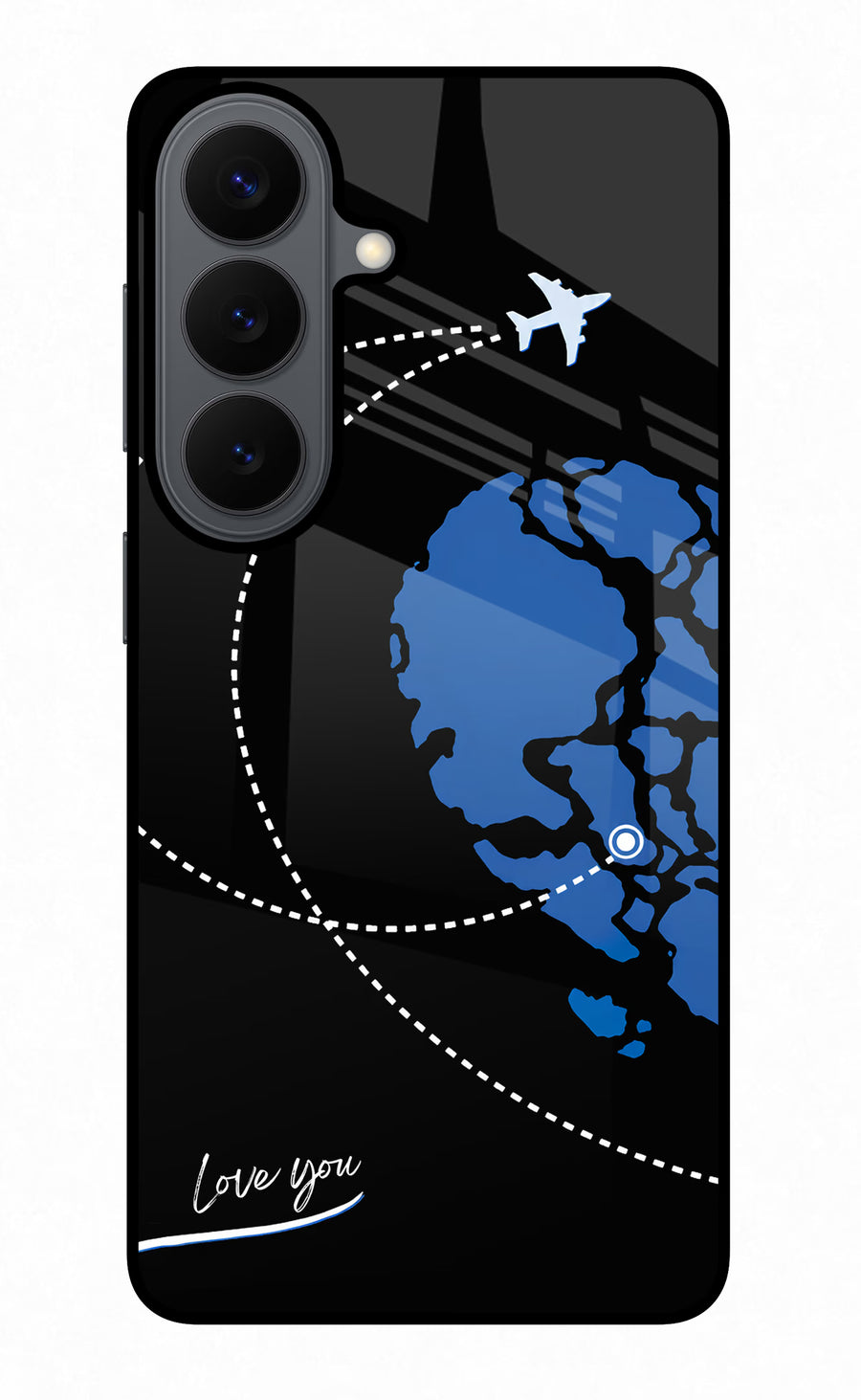 Love Orbit Samsung S26 Back Cover, Metal case