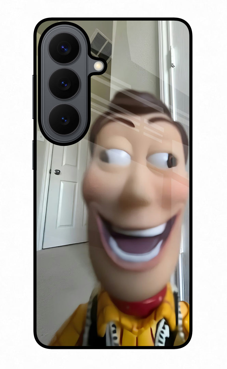 Side Eye Woody Samsung S26 Back Cover, Metal case