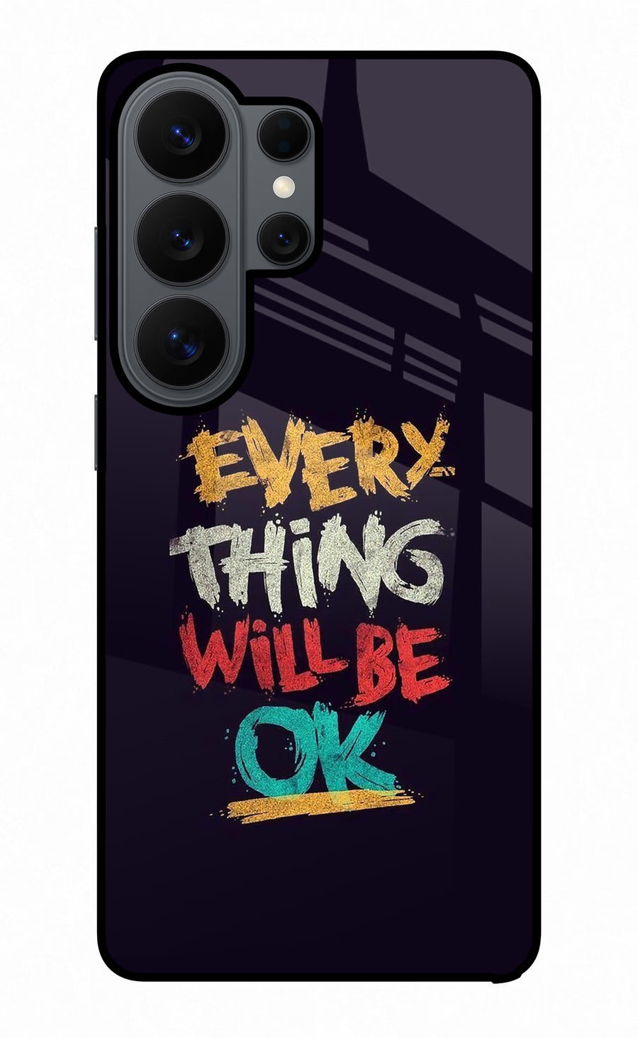 Everything Will Be Ok Samsung S26 Ultra Back Cover, Metal case