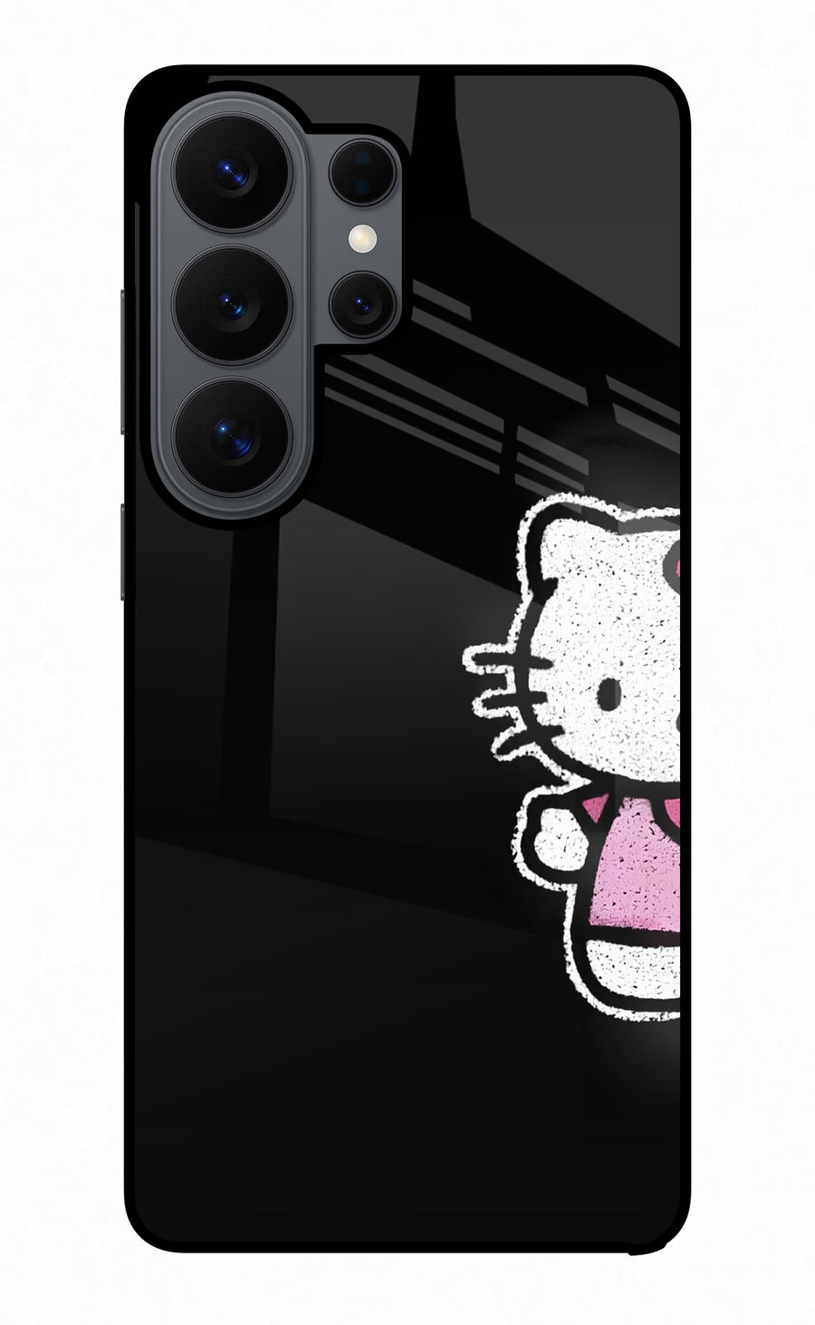 Kitty Charm Samsung S26 Ultra Back Cover, Metal case
