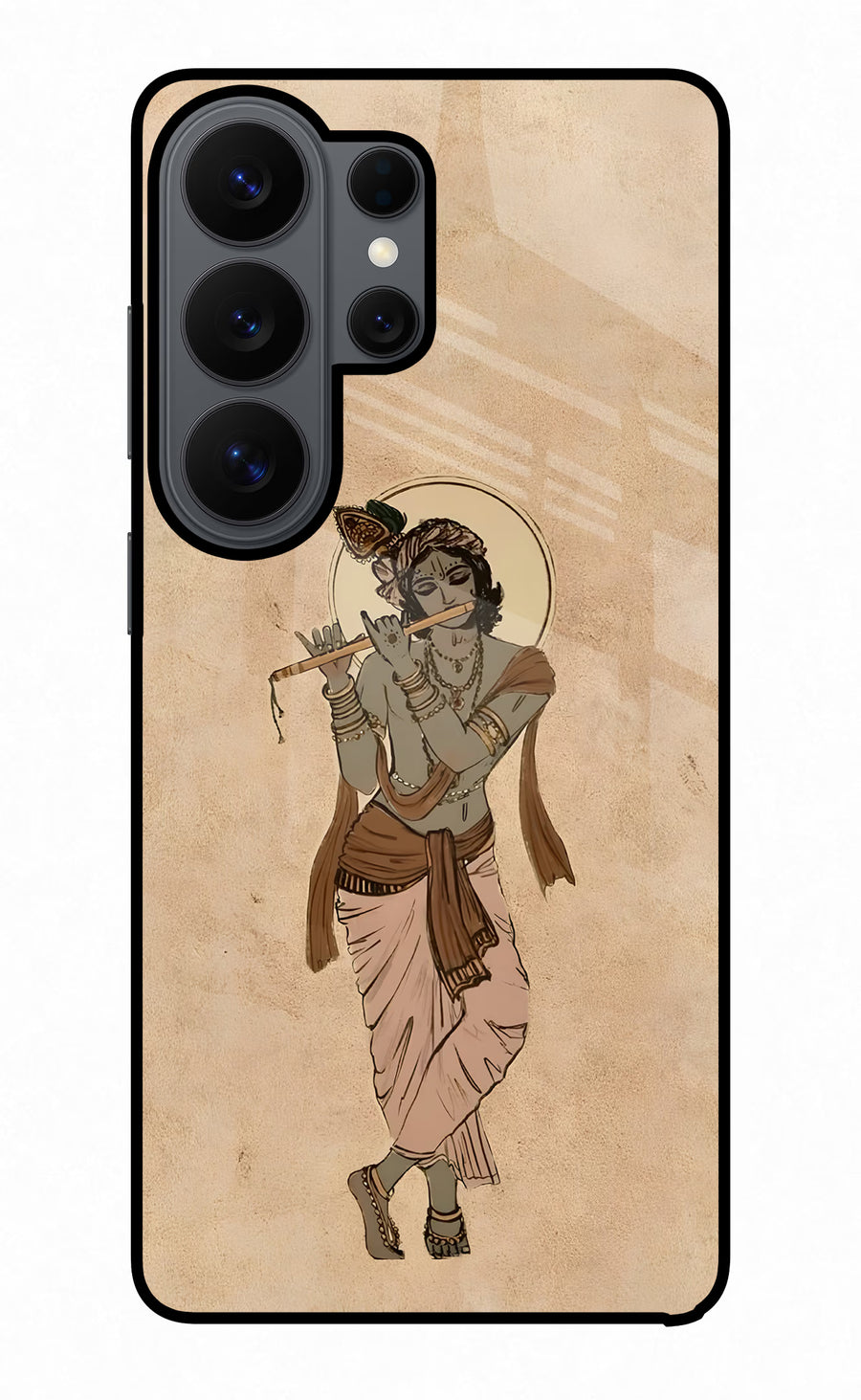 Krishna Samsung S26 Ultra Back Cover, Metal case