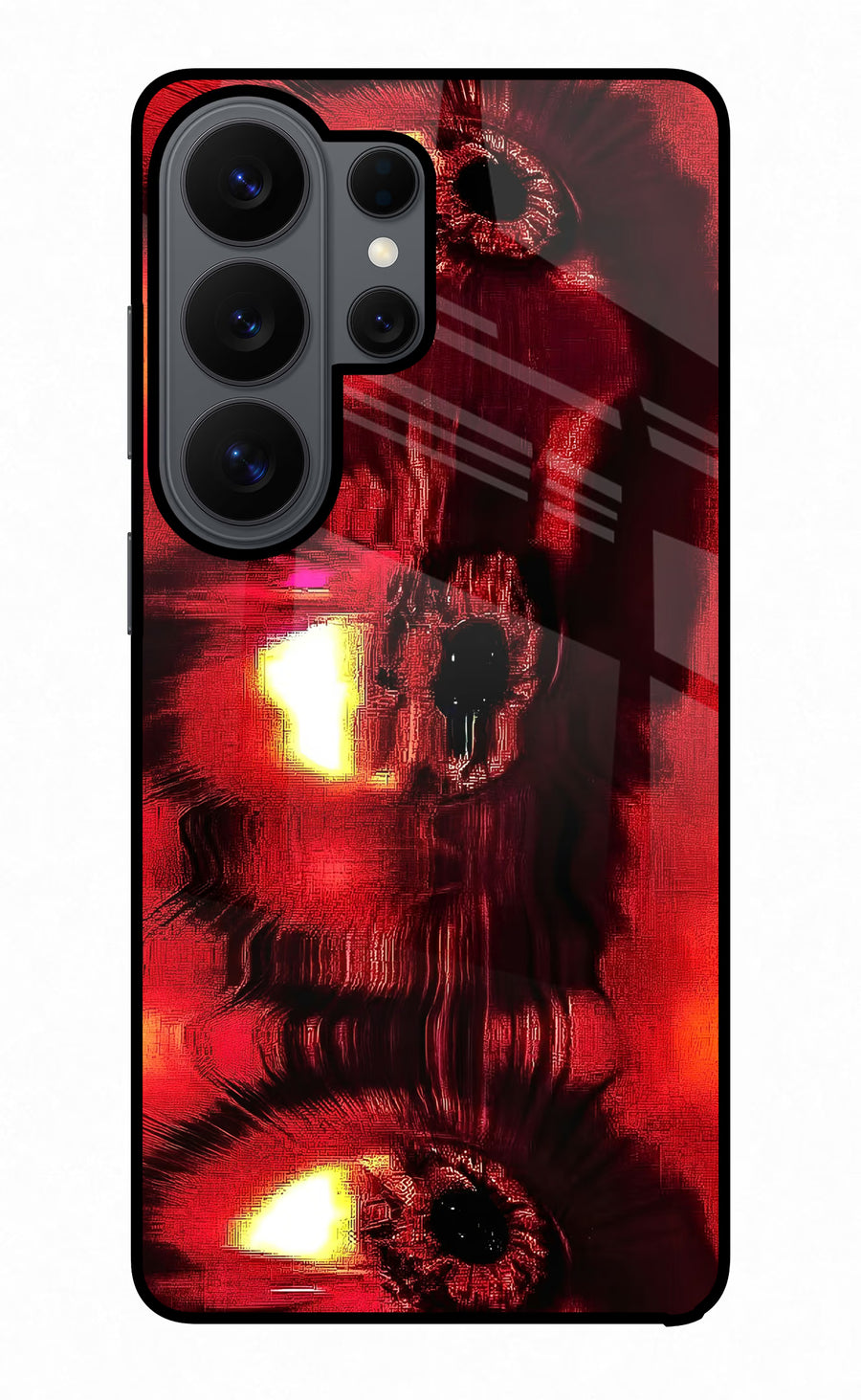 Fire Eye Samsung S26 Ultra Back Cover, Metal case