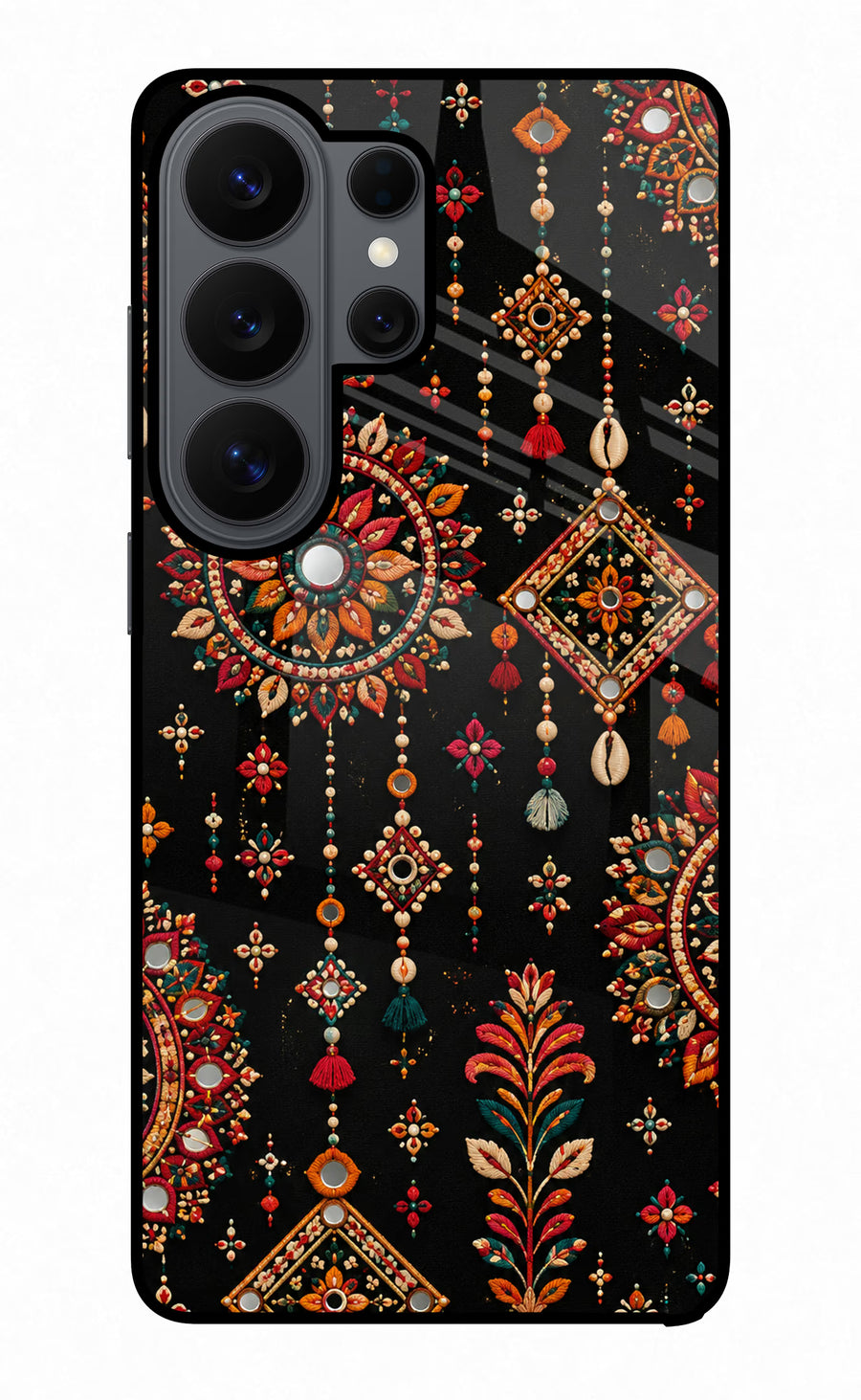 Boho Noir Samsung S26 Ultra Back Cover, Metal case