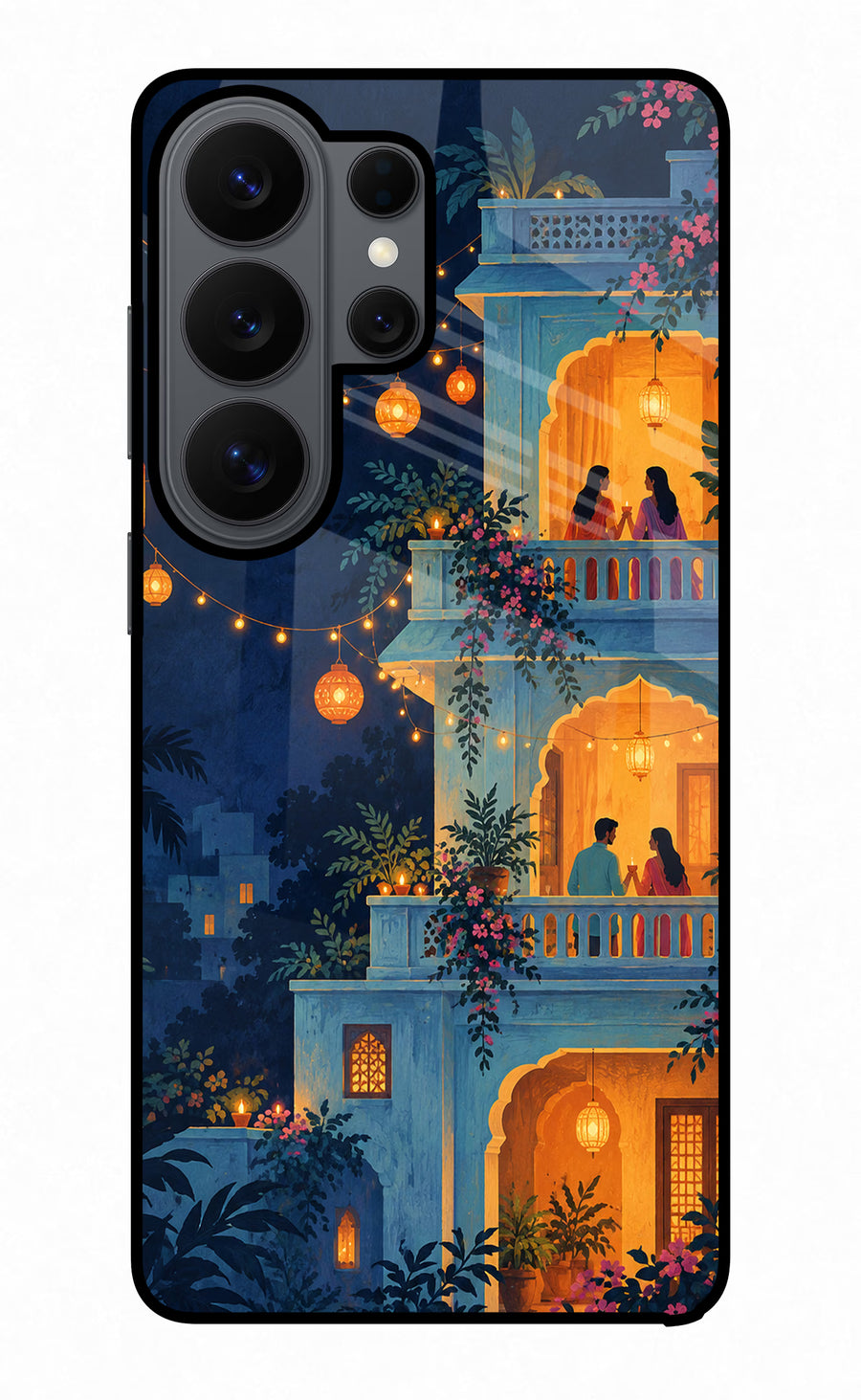Balcony Glow Samsung S26 Ultra Back Cover, Metal case