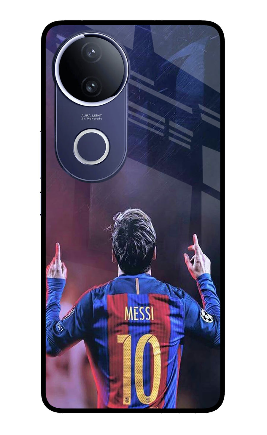 Messi Vivo V50e 5G Back Cover, Metal case