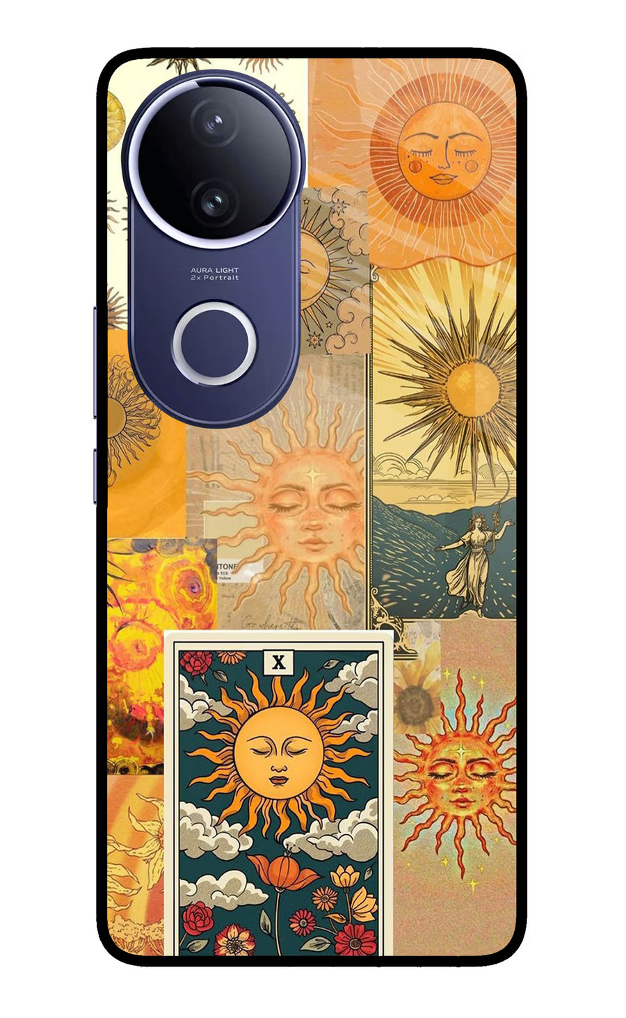 Sun Vivo V50e 5G Back Cover, Metal case