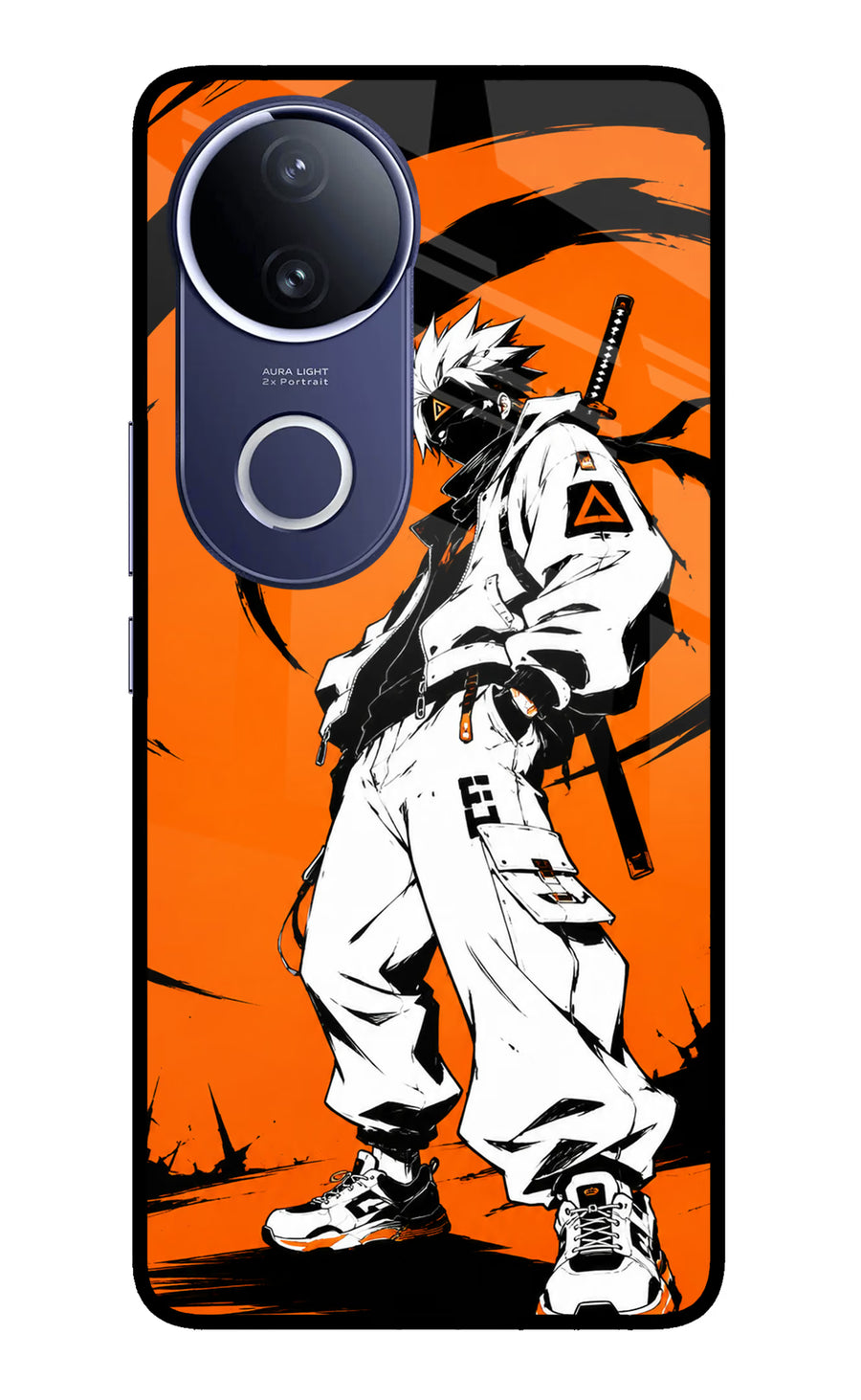 Street Samurai  Vivo V50e 5G Back Cover, Metal case