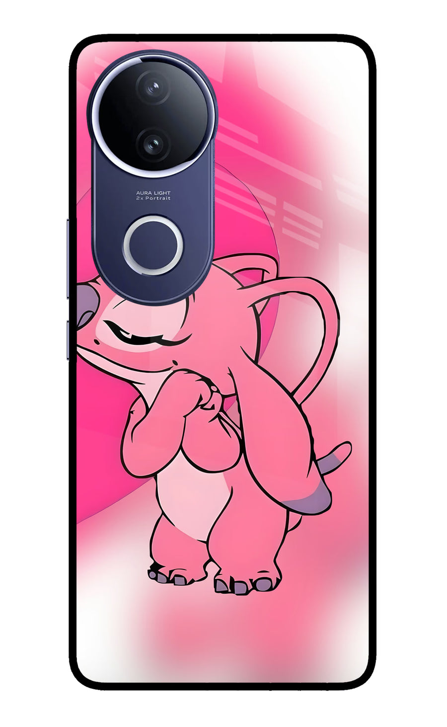 Angel Hug Vivo V50e 5G Back Cover, Metal case
