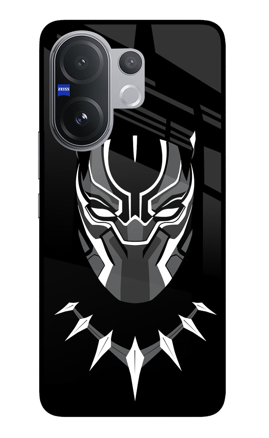 Black Panther Vivo V60 5G Back Cover, Metal case