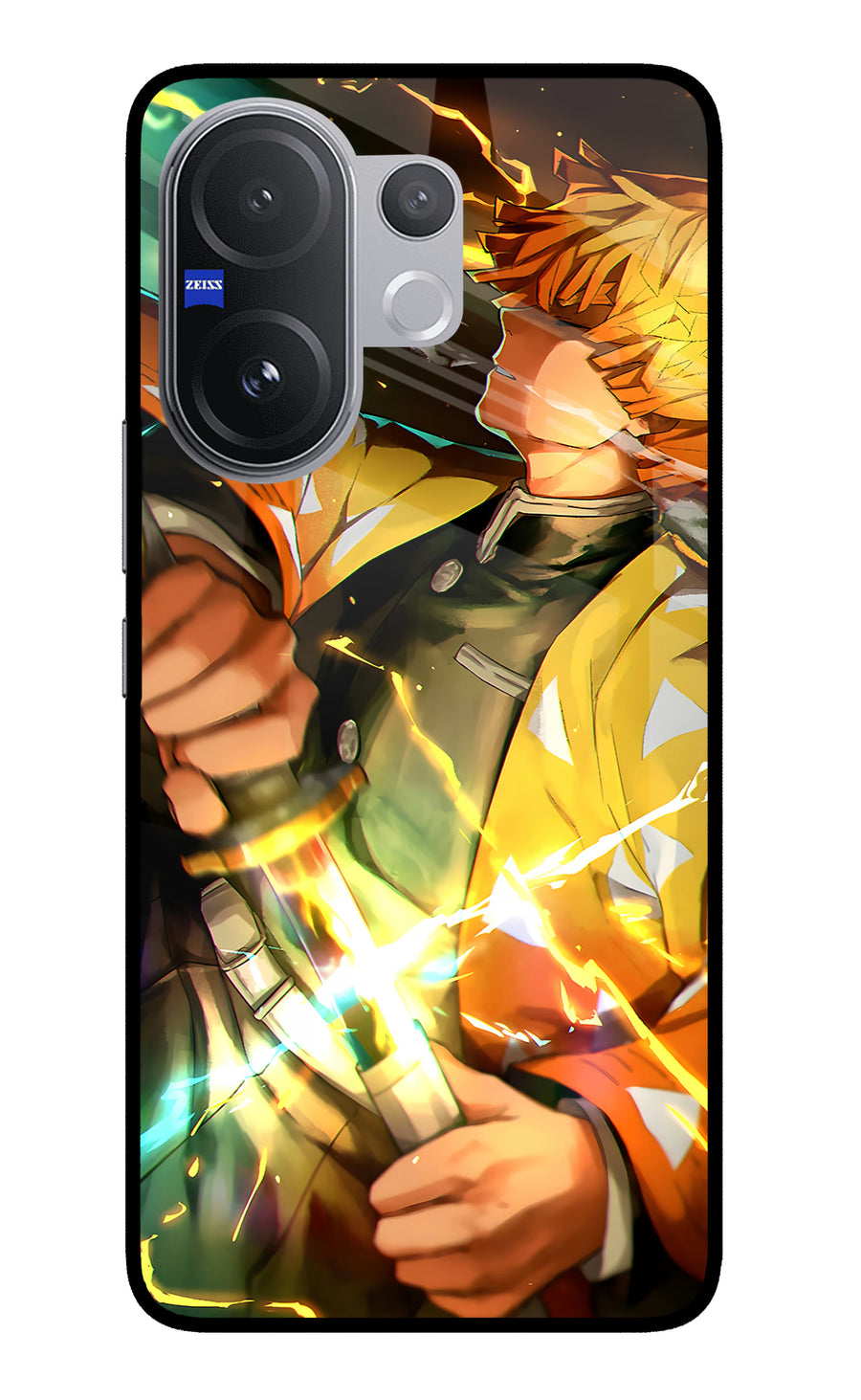 Demon Slayer Vivo V60 5G Back Cover, Metal case