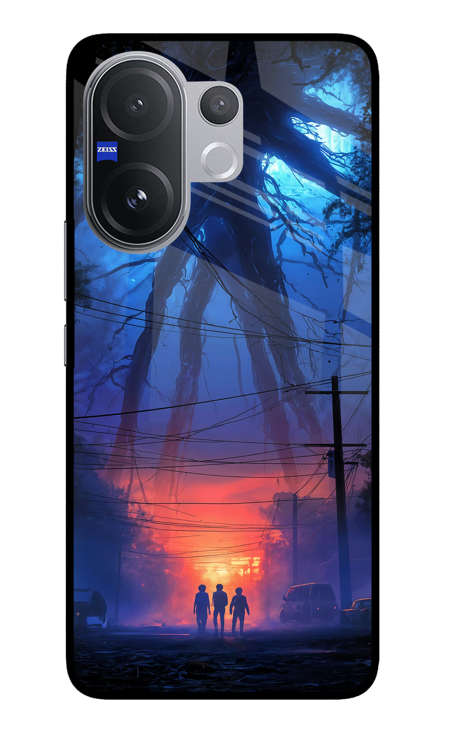 Ordinary Things Shadow Vivo V60 5G Back Cover, Metal case