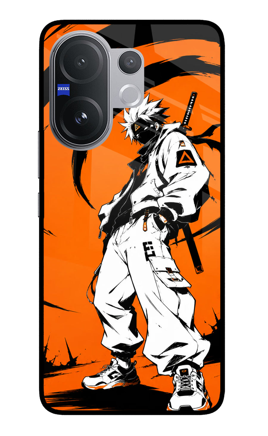 Street Samurai  Vivo V60 5G Back Cover, Metal case