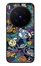 Space Abstract Vivo X300 Pro Metal Case Back Cover by Casekaro