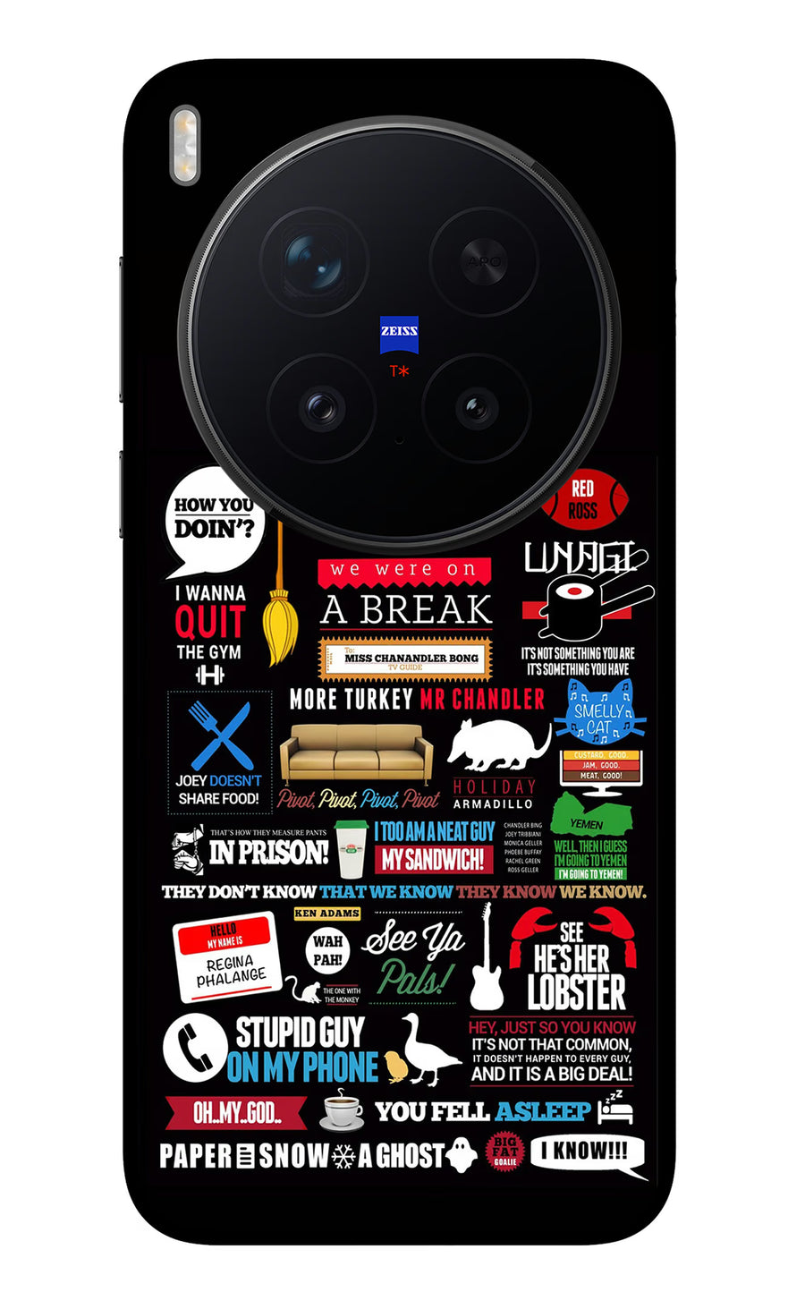 FRIENDS Vivo X300 Pro Back Cover, Metal case