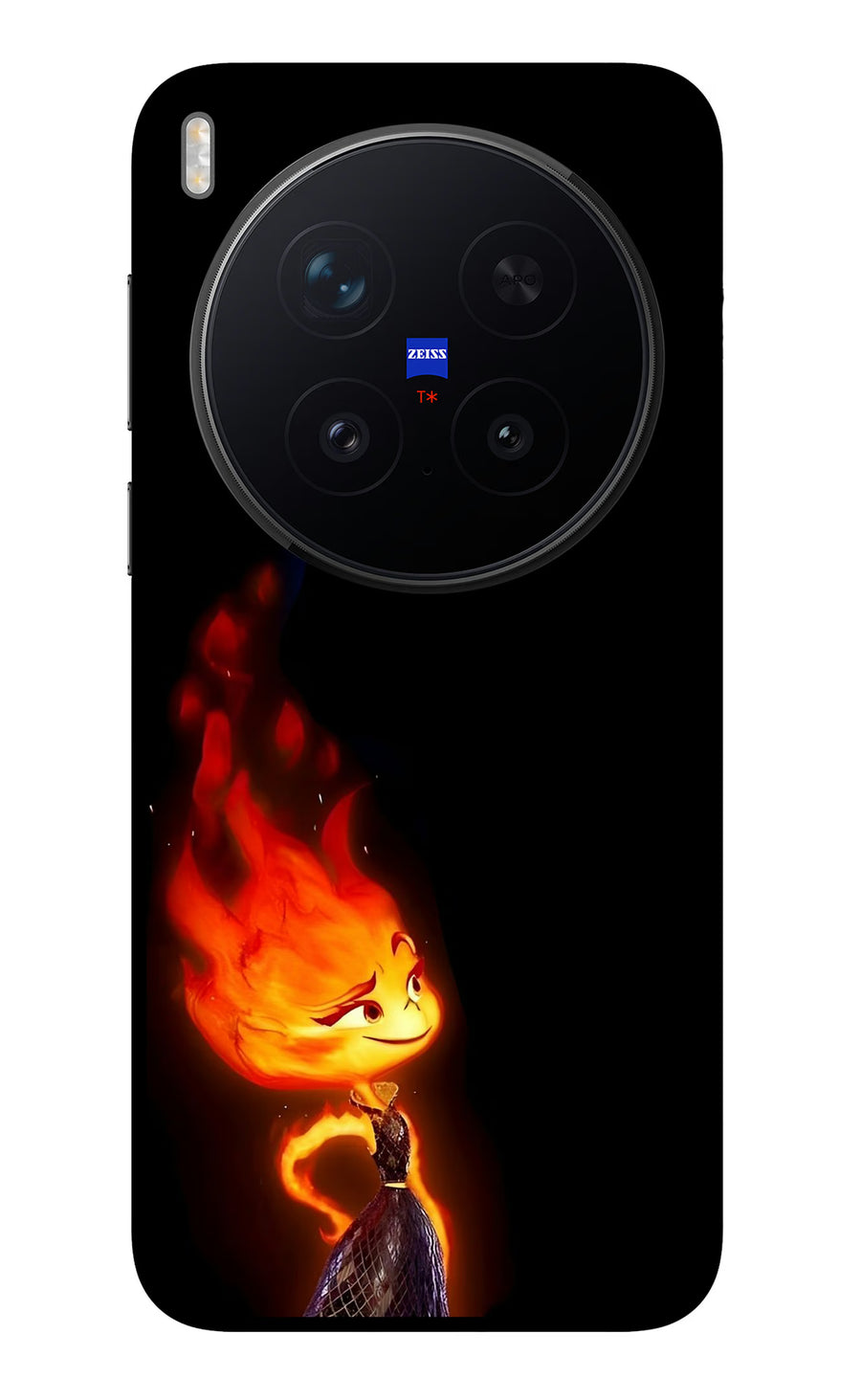 Ember Flame Vivo X300 Pro Back Cover, Metal case