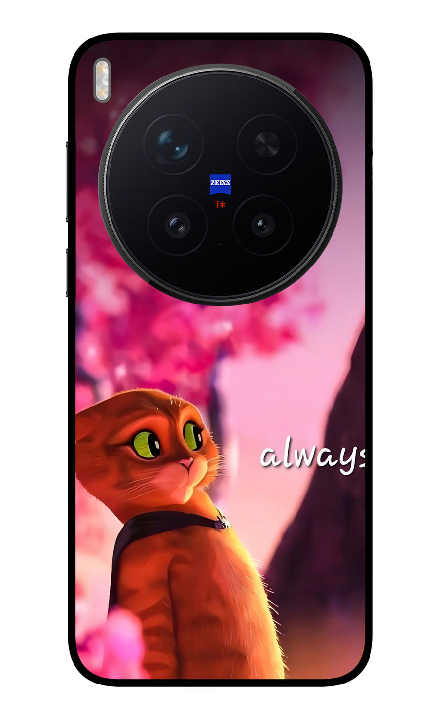 Always Cat Vivo X300 Pro Back Cover, Metal case