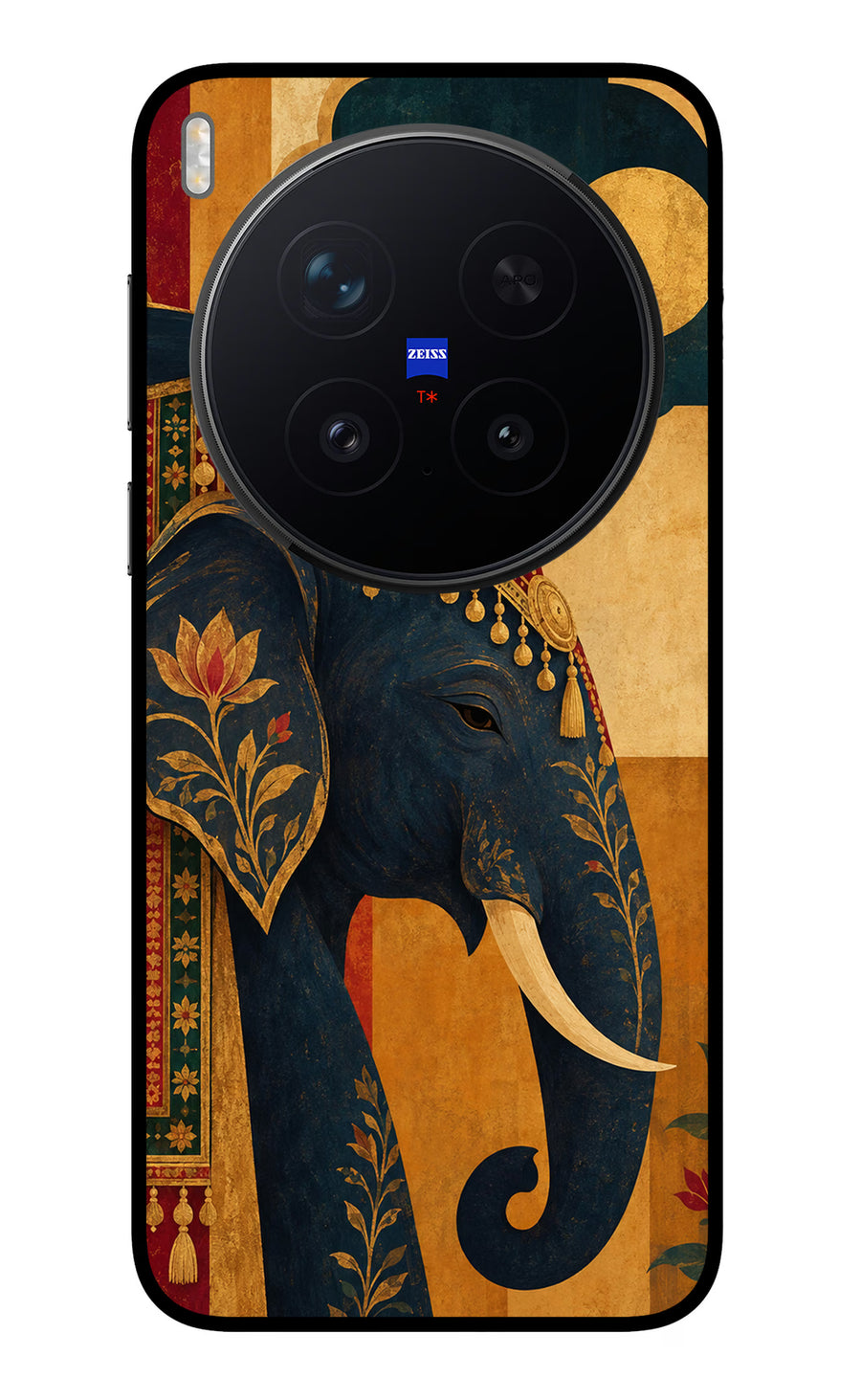 Royal Elephant Vivo X300 Pro Back Cover, Metal case