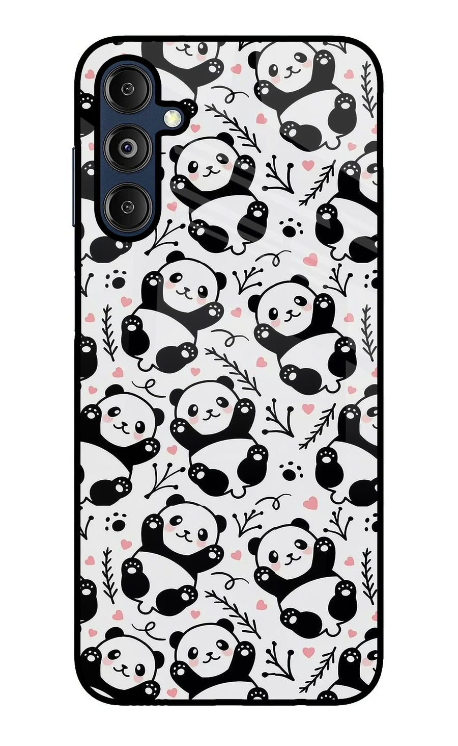 Cute Panda Samsung M14 5G Back Cover, Metal case
