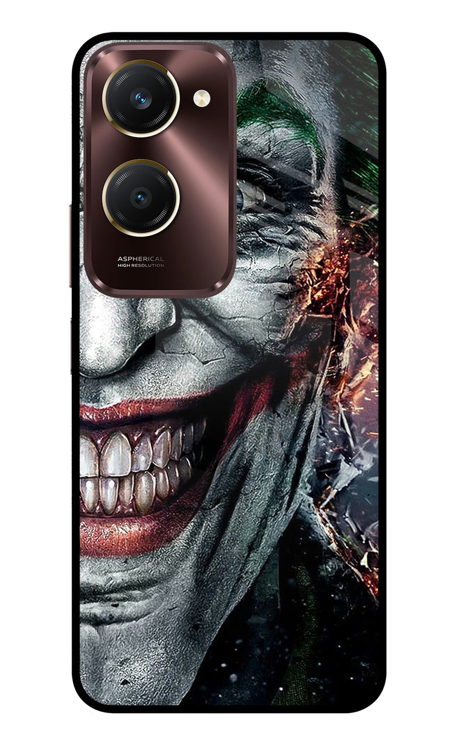 Joker Cam Vivo Y28s 5G Back Cover, Metal case