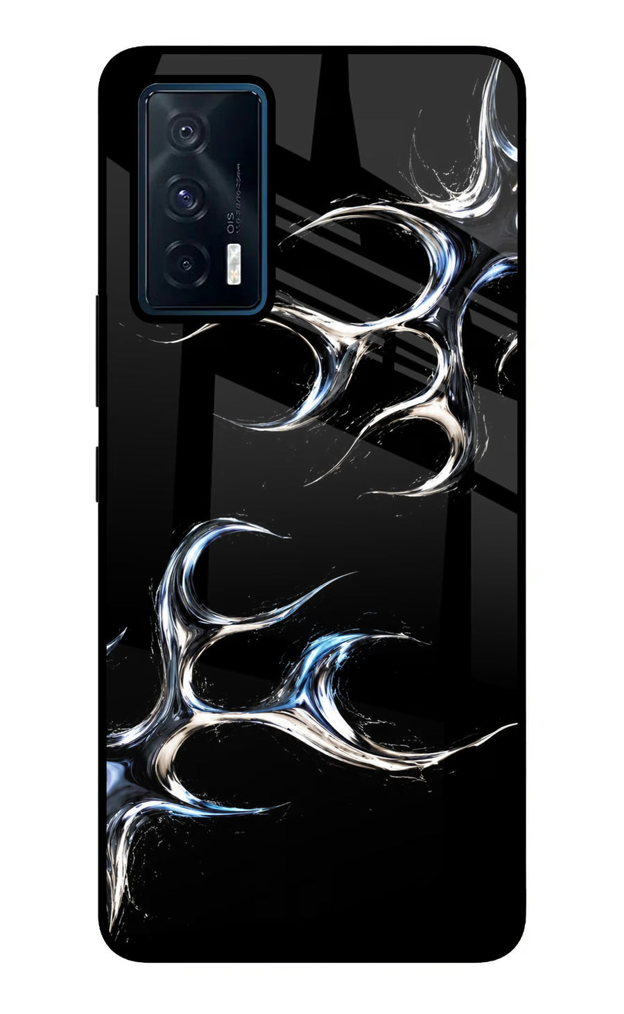 Chrome Tribal iQOO 7 5G Back Cover, Metal case
