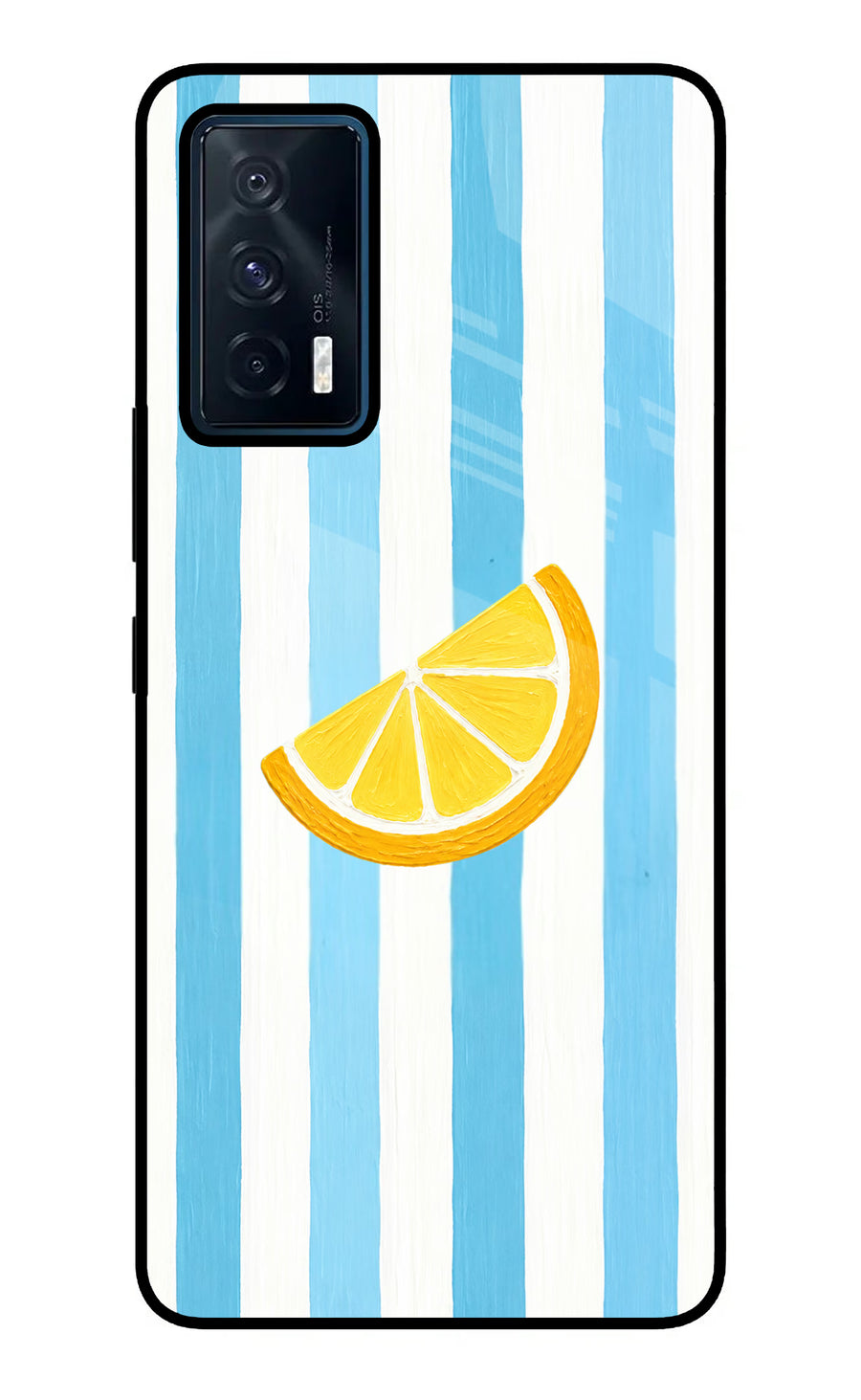 Summer Lemon iQOO 7 5G Back Cover, Metal case