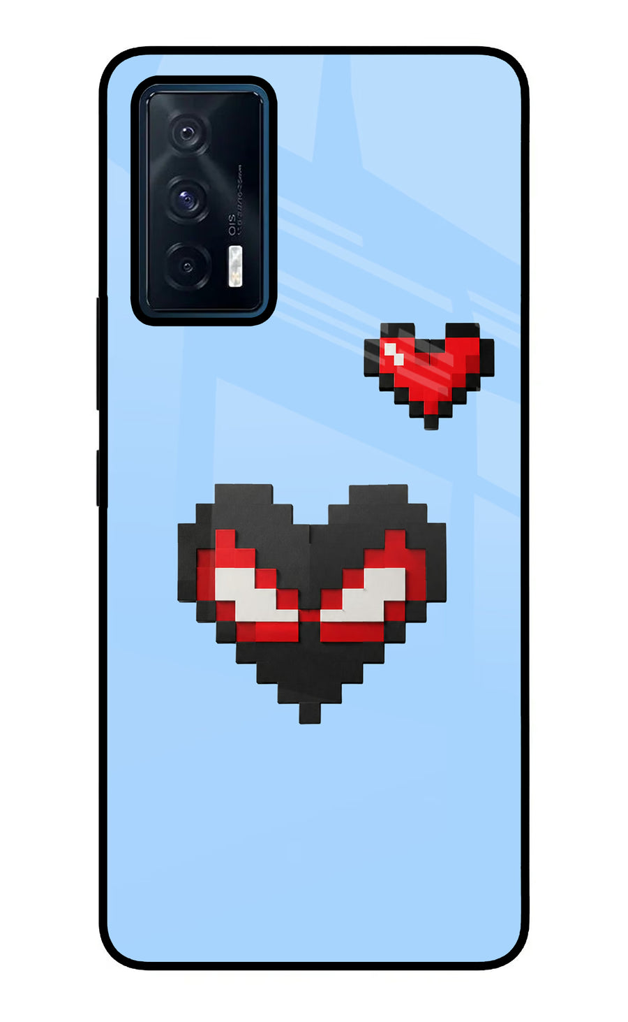 Peter Heart iQOO 7 5G Back Cover, Metal case