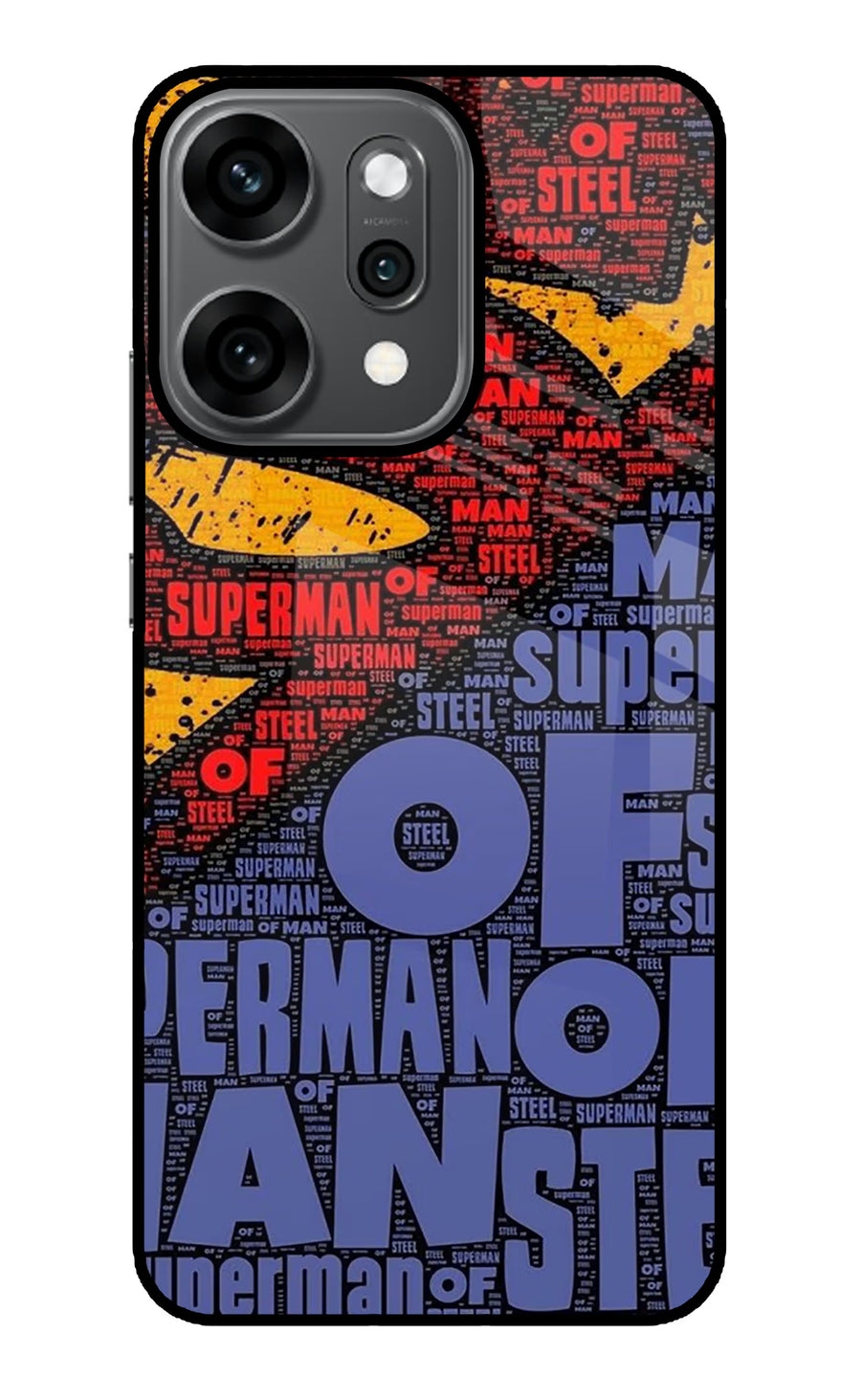 Superman Oppo Reno14 Pro 5G Back Cover, Metal case