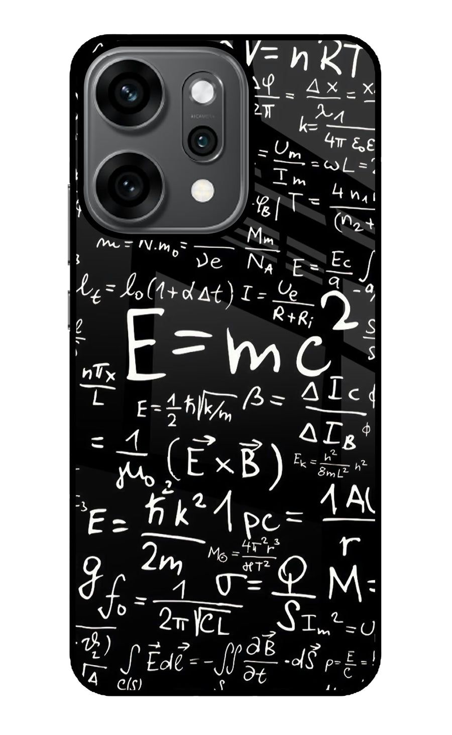 Physics Formula Oppo Reno14 Pro 5G Back Cover, Metal case