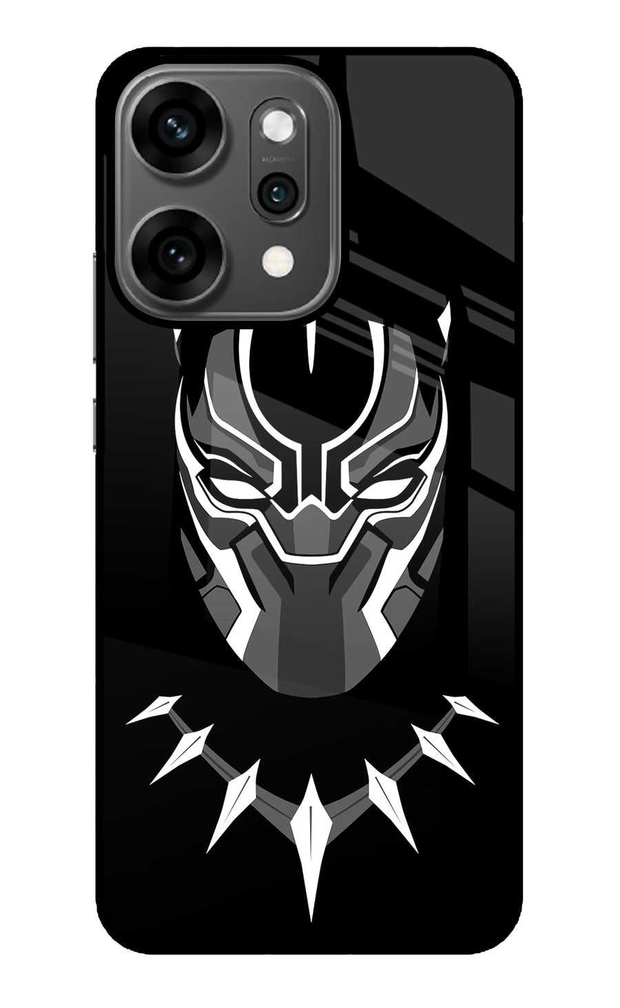 Black Panther Oppo Reno14 Pro 5G Back Cover, Metal case