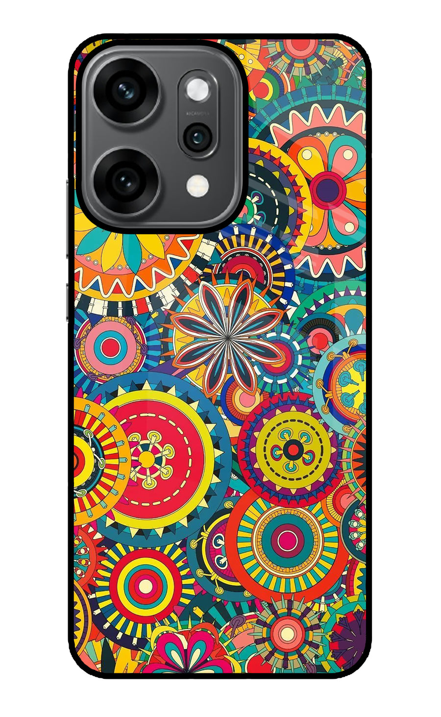 Gol Gol Art Oppo Reno14 Pro 5G Back Cover, Metal case