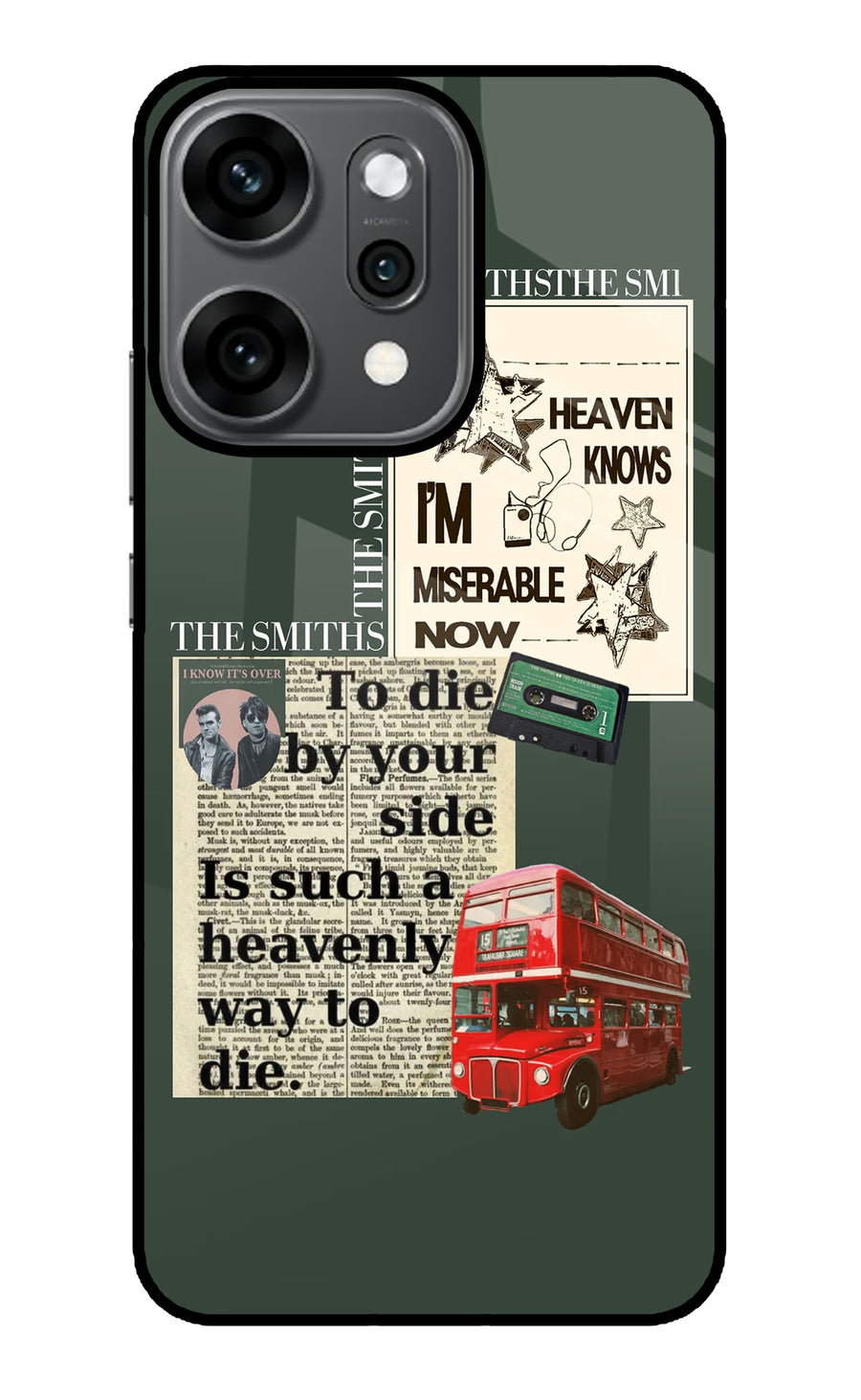 The Smiths Oppo Reno14 Pro 5G Back Cover, Metal case