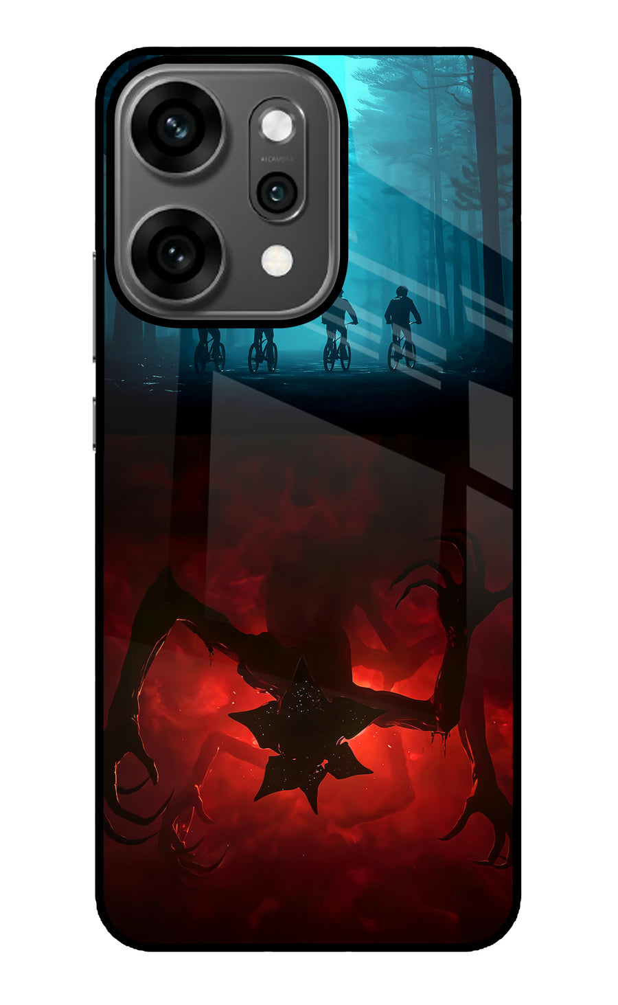 Ordinary Things Downside Up Oppo Reno14 Pro 5G Back Cover, Metal case