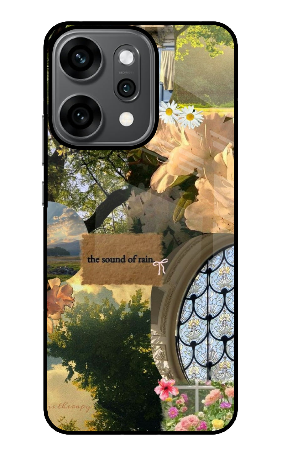 Rain Oppo Reno14 Pro 5G Back Cover, Metal case