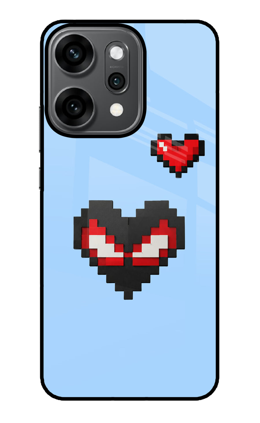 Peter Heart Oppo Reno14 Pro 5G Back Cover, Metal case