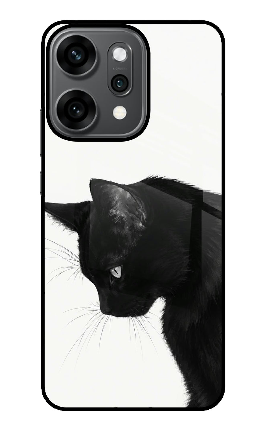 Shadow Gaze Oppo Reno14 Pro 5G Back Cover, Metal case