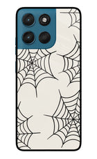 Spider Web Moto G57 Power 5G Metal Case Back Cover by Casekaro
