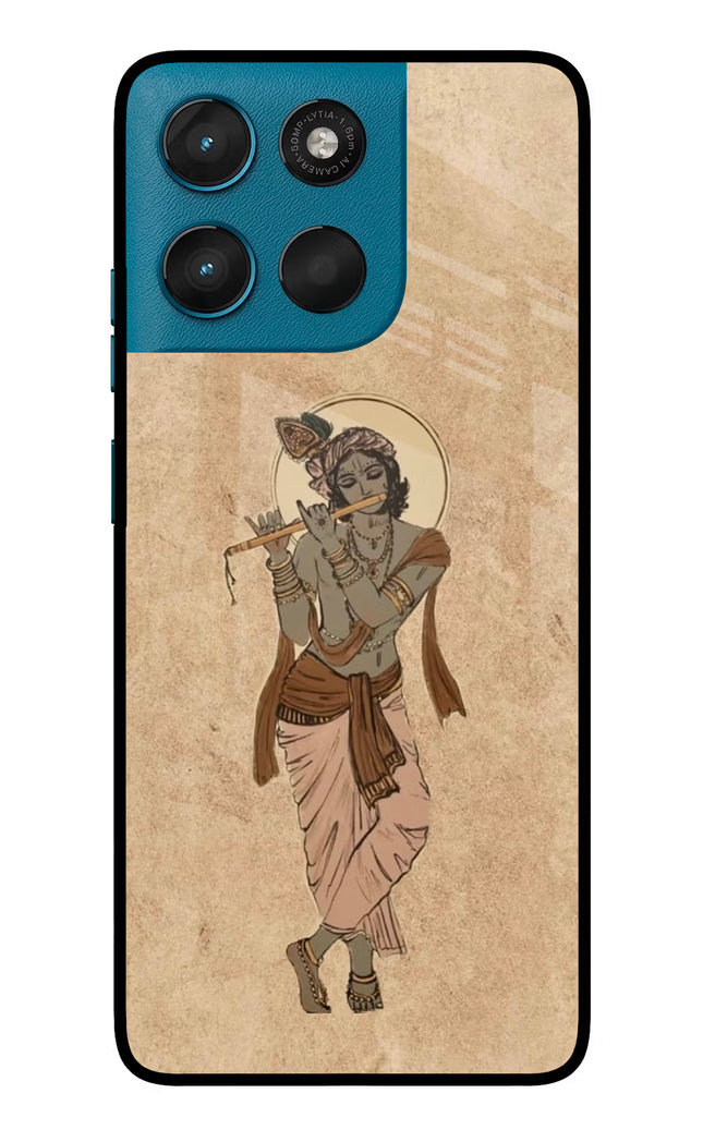 Krishna Moto G57 Power 5G Metal Case Back Cover by Casekaro
