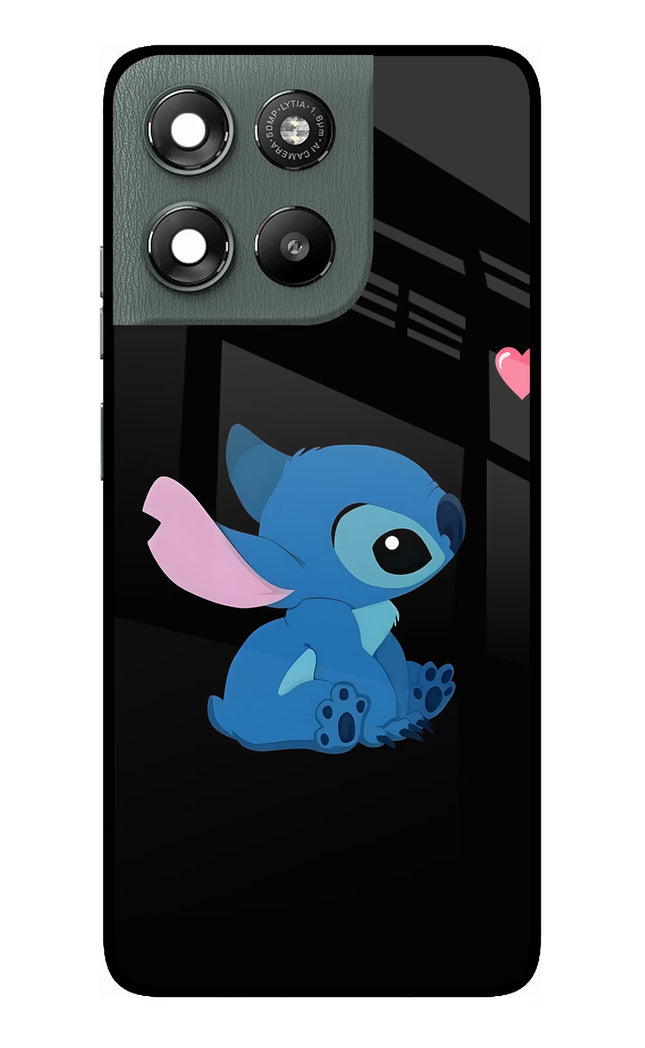 Stitch Crush Moto G67 Power 5G Metal Case Back Cover by Casekaro