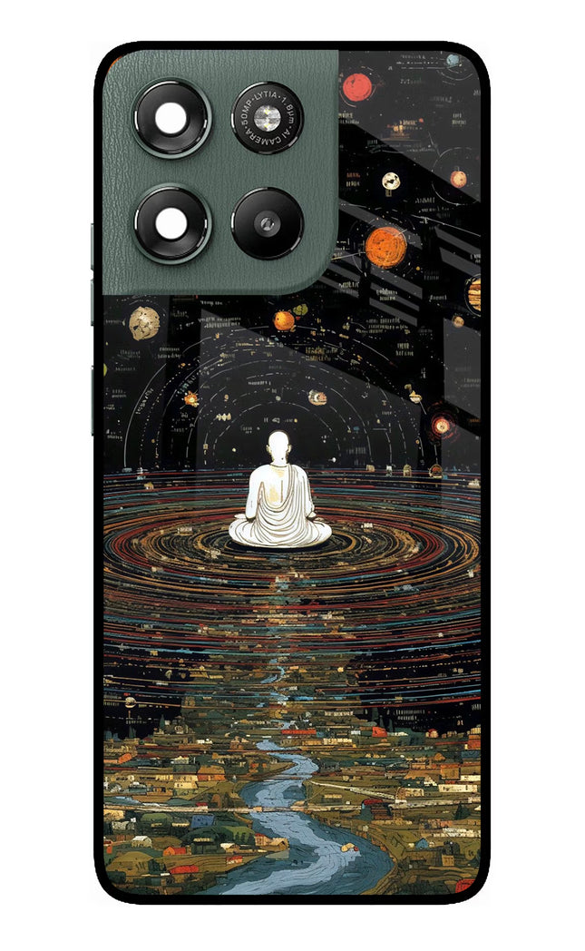 Space Monk Moto G67 Power 5G Metal Case Back Cover by Casekaro