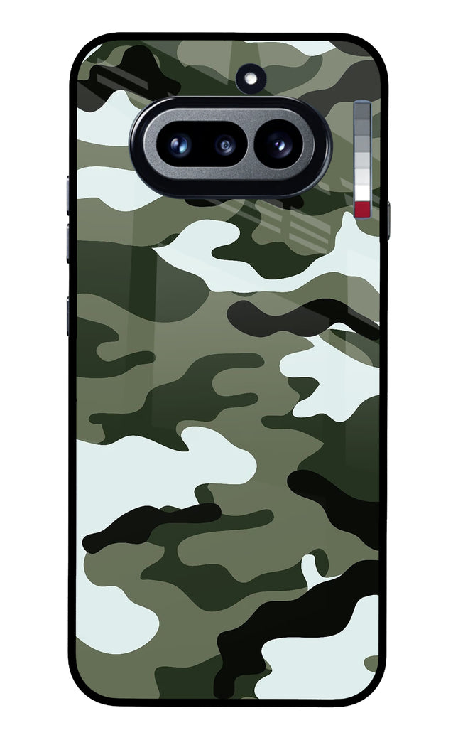 Camouflage Nothing Phone 4a Metal Case Back Cover by Casekaro