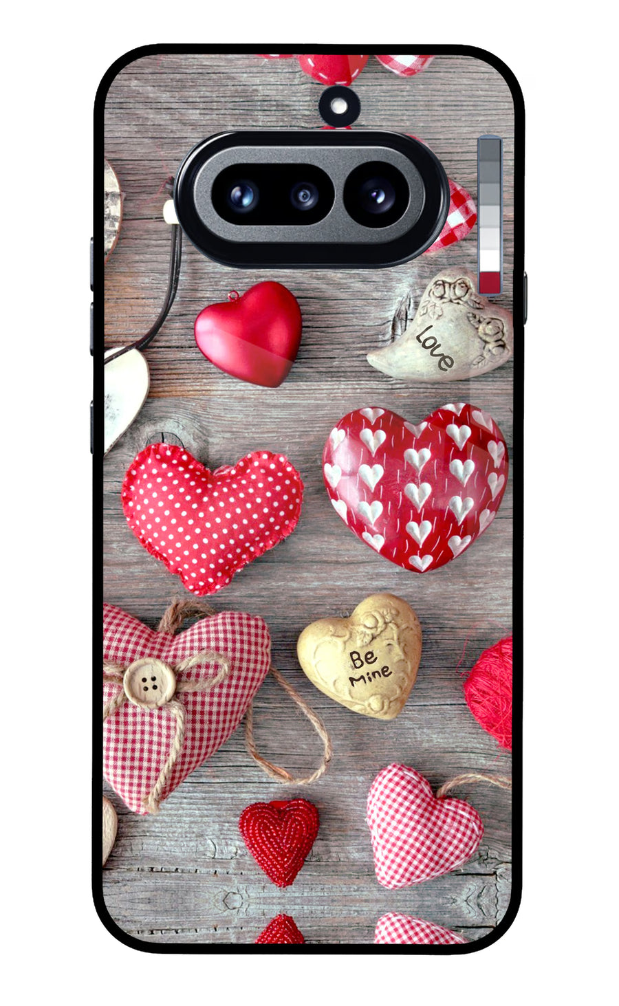 Love Wallpaper Nothing Phone 4a Back Cover, Metal case