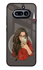 Selfie Queen Nothing Phone 4a Metal Case Back Cover by Casekaro