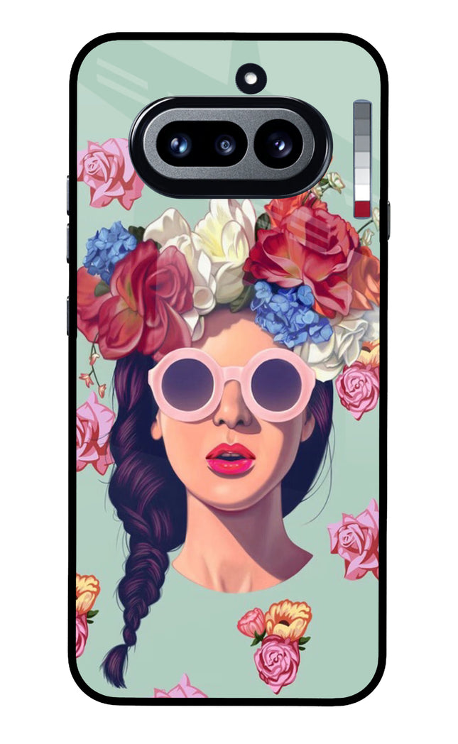 Pretty Girl Nothing Phone 4a Metal Case Back Cover by Casekaro